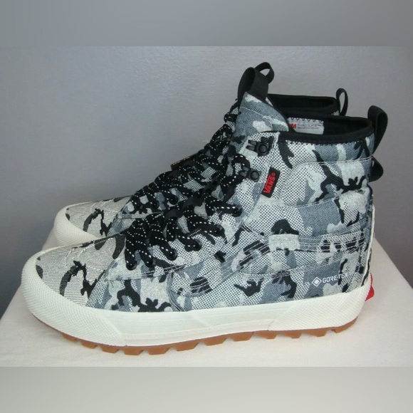 Vans Sk8-Hi Gore-Tex MTE-3 Shoes Boots 3M Insulation Arctic Camo - Picture 4 of 9